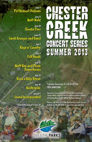 2013 Chester Creek Concert Series